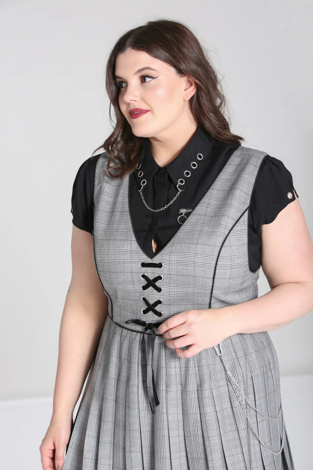 Mina Pinafore Dress - Image 11