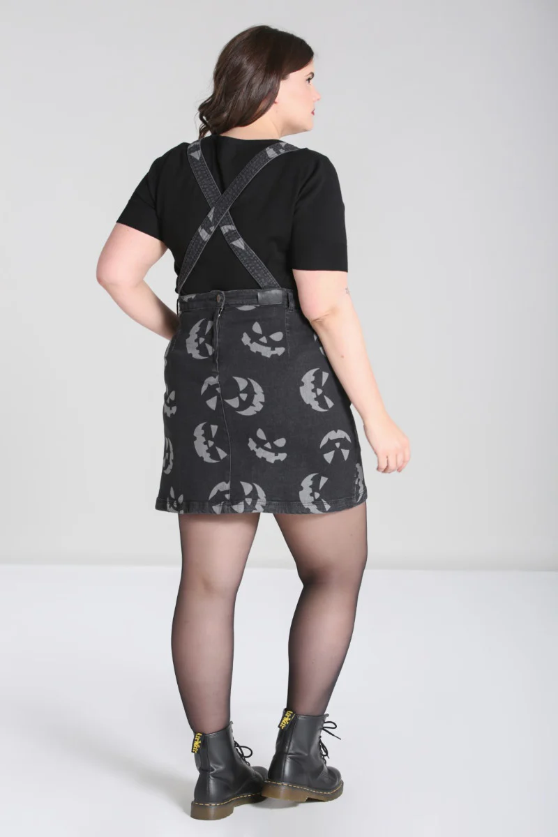 Jack-O-Lantern Pinafore Dress - Image 9