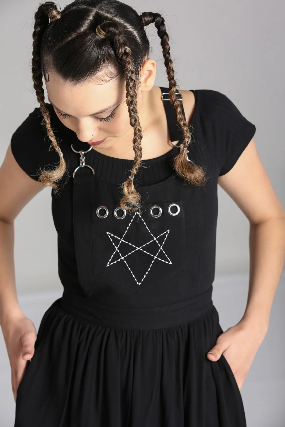 Destroya Pinafore Dress - Image 3