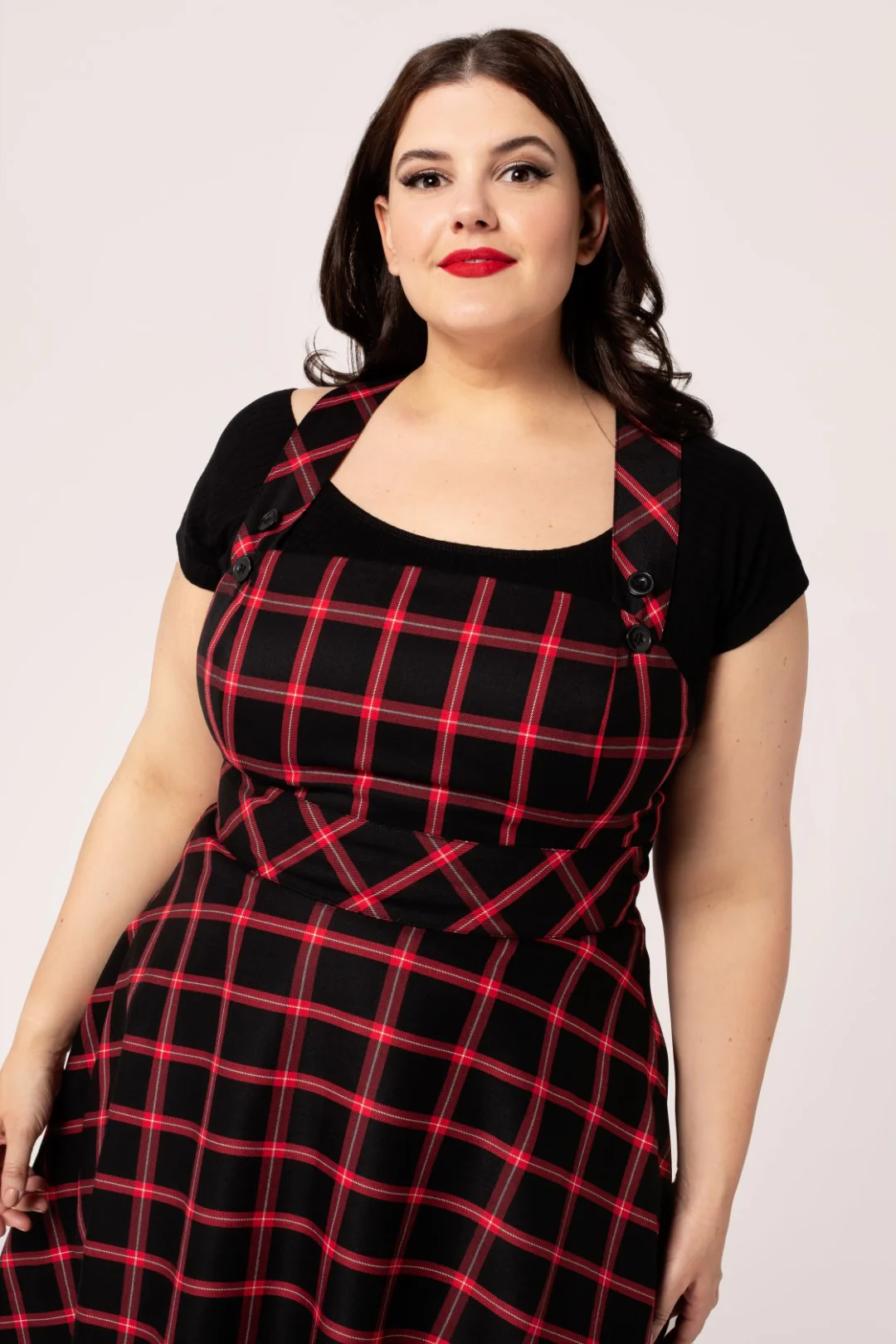 Janine Pinafore Dress - Image 6