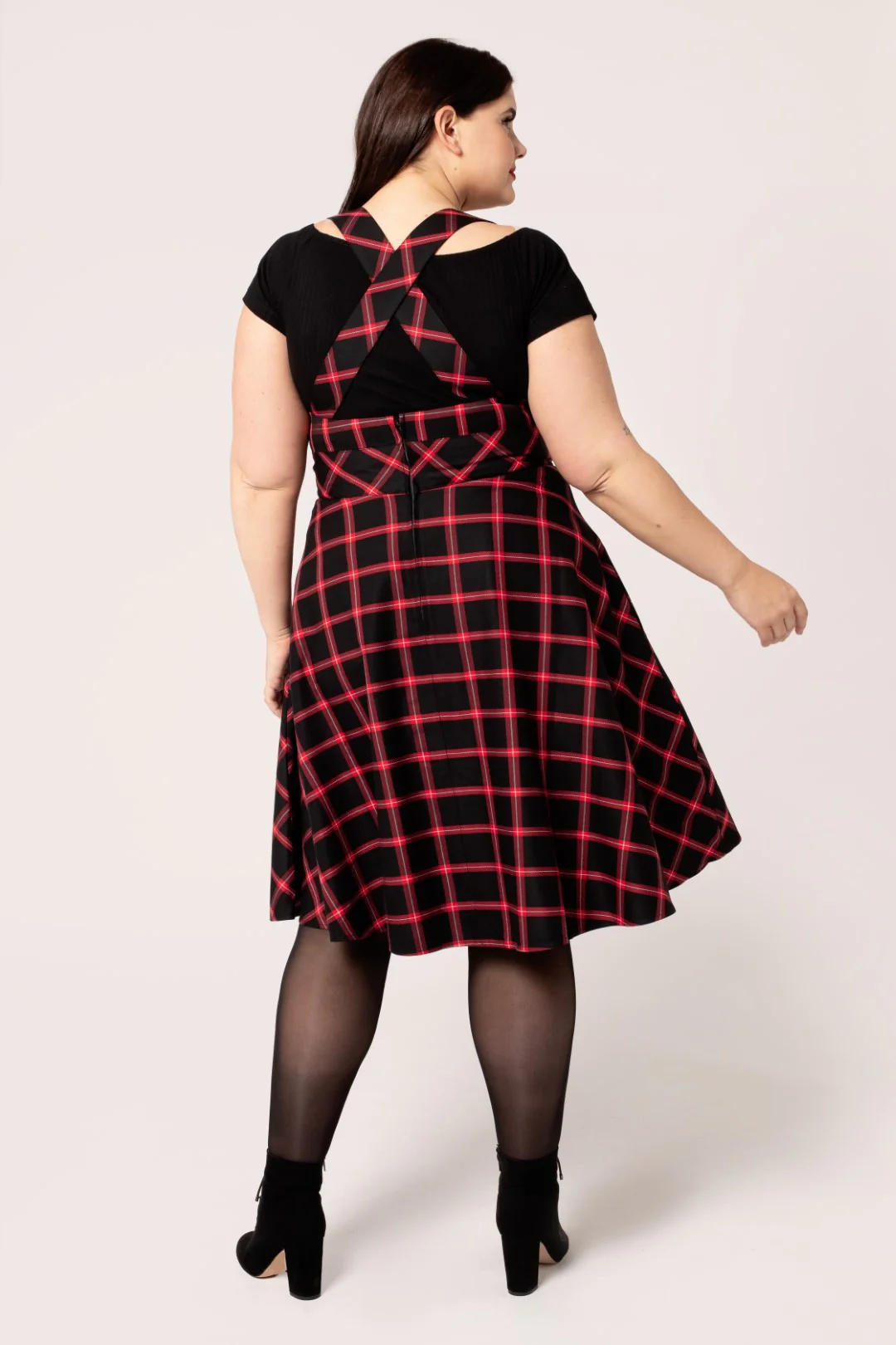 Janine Pinafore Dress - Image 7