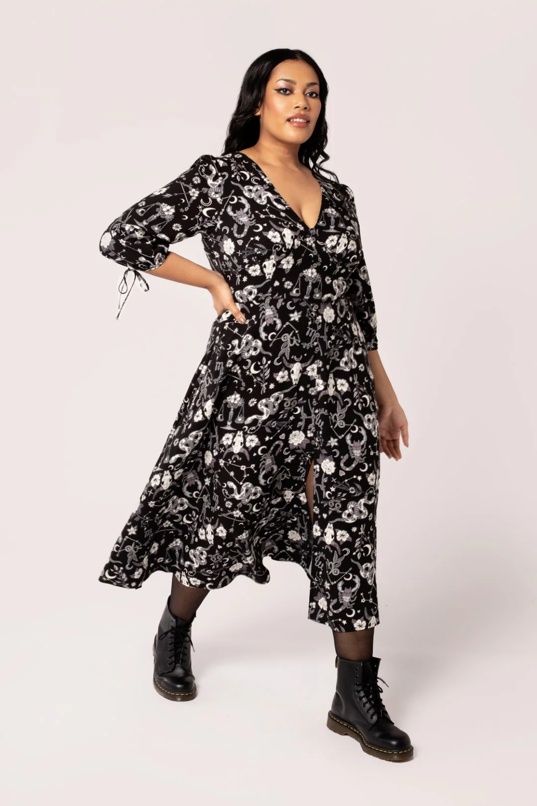 Star Sign Midi Dress - Image 4