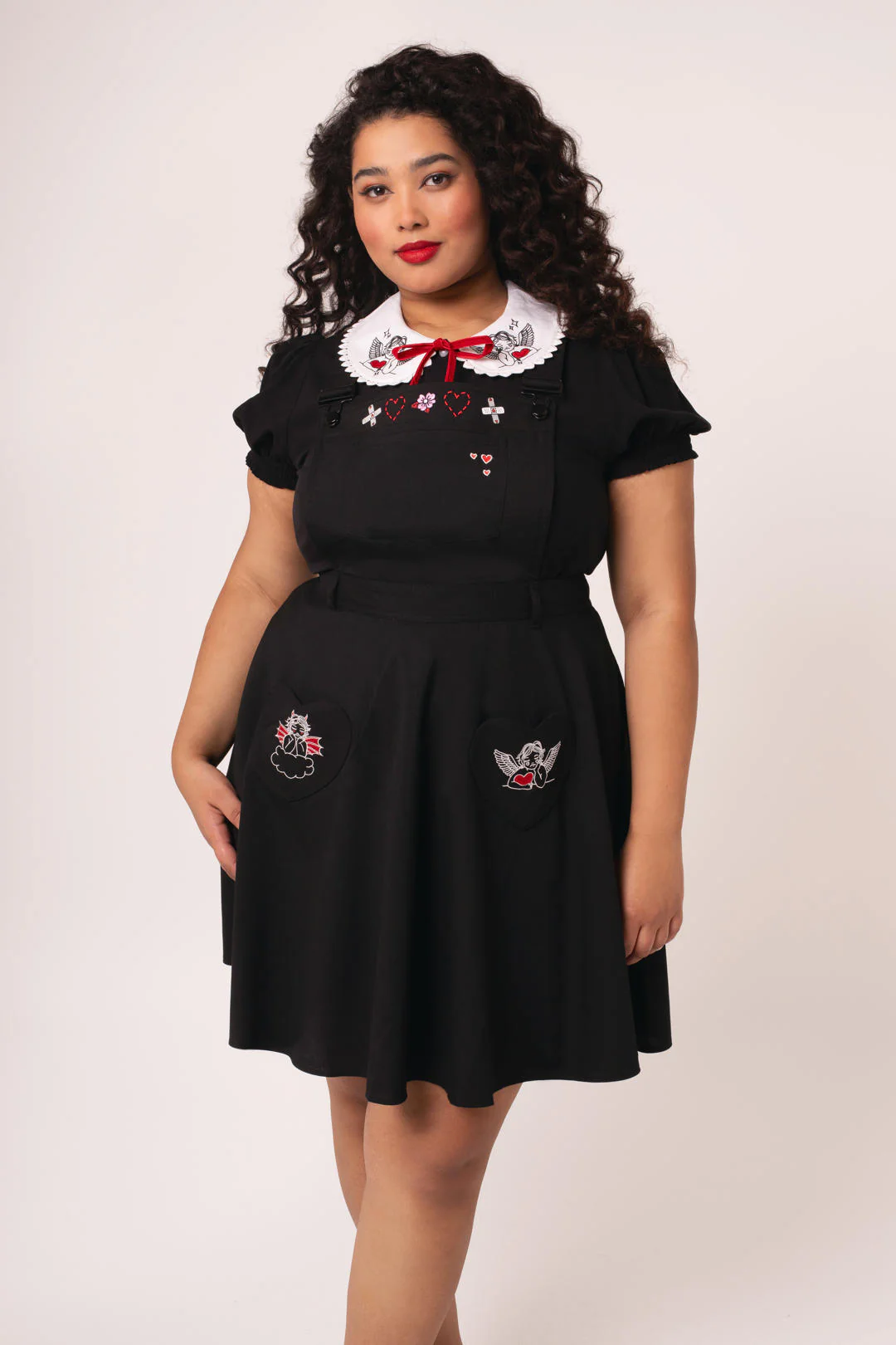 Cupid Pinafore Dress - Image 5