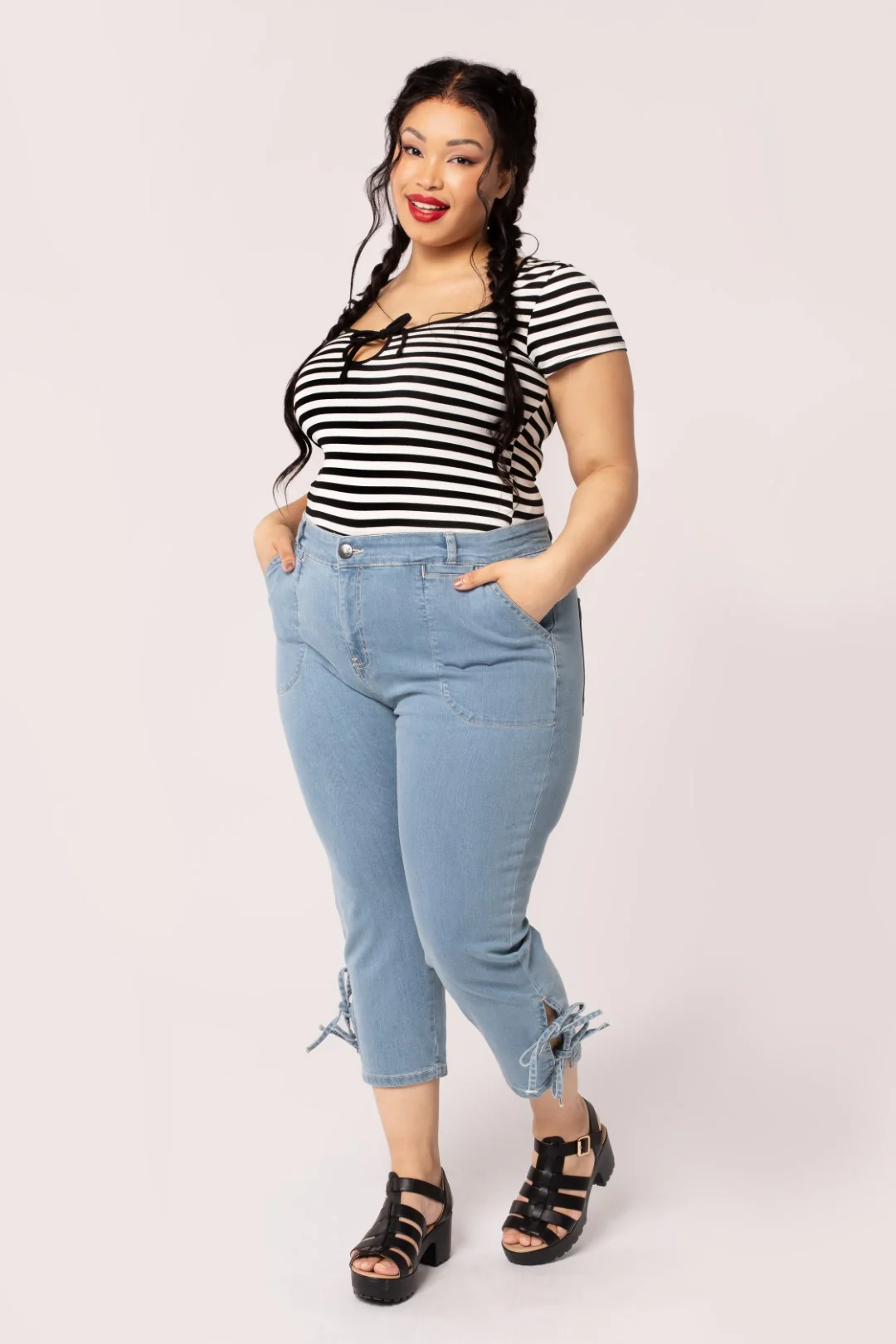 Kiralee Cropped Jeans - Image 5