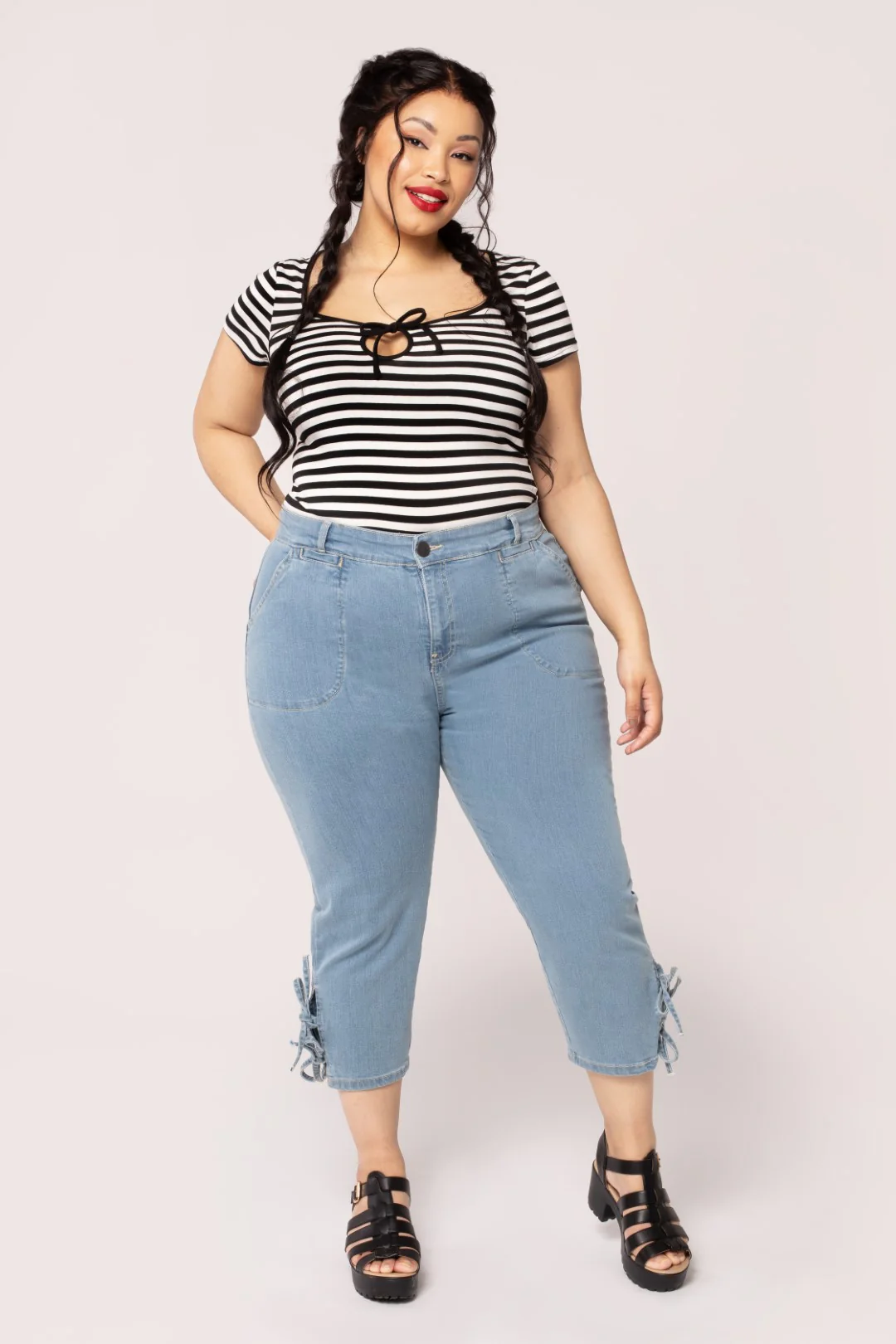 Kiralee Cropped Jeans - Image 6