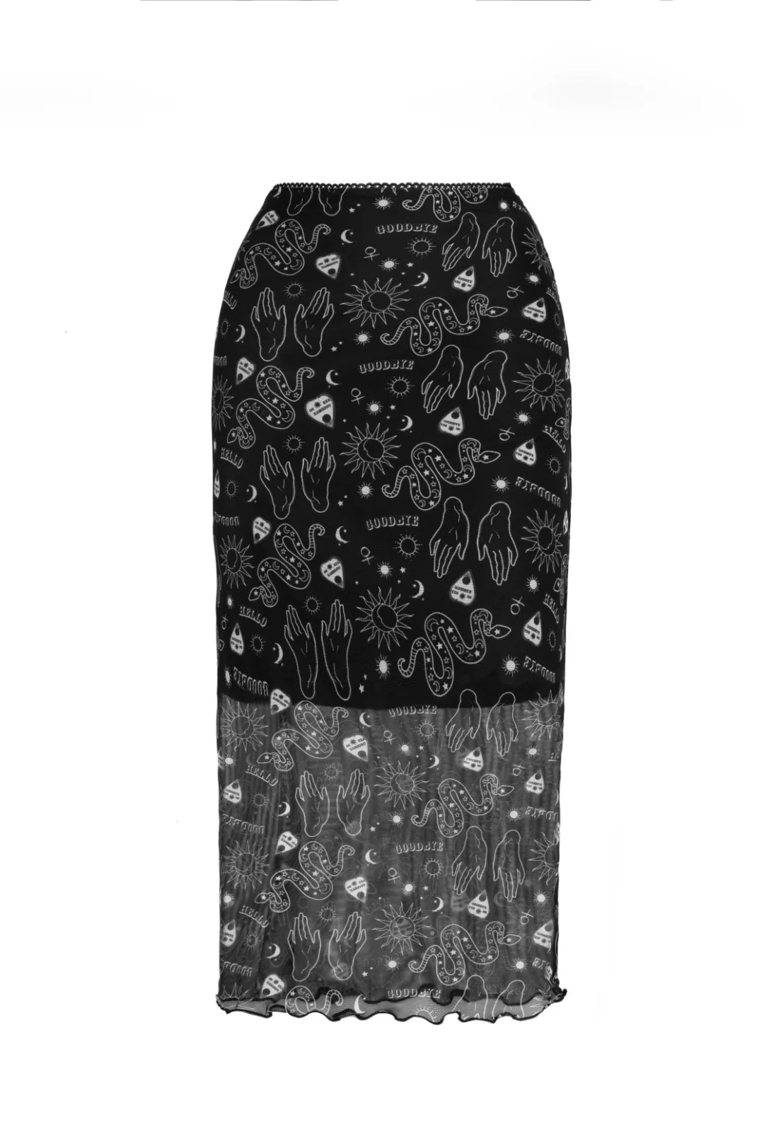 Hello Goodbye Mesh Skirt - Image 5