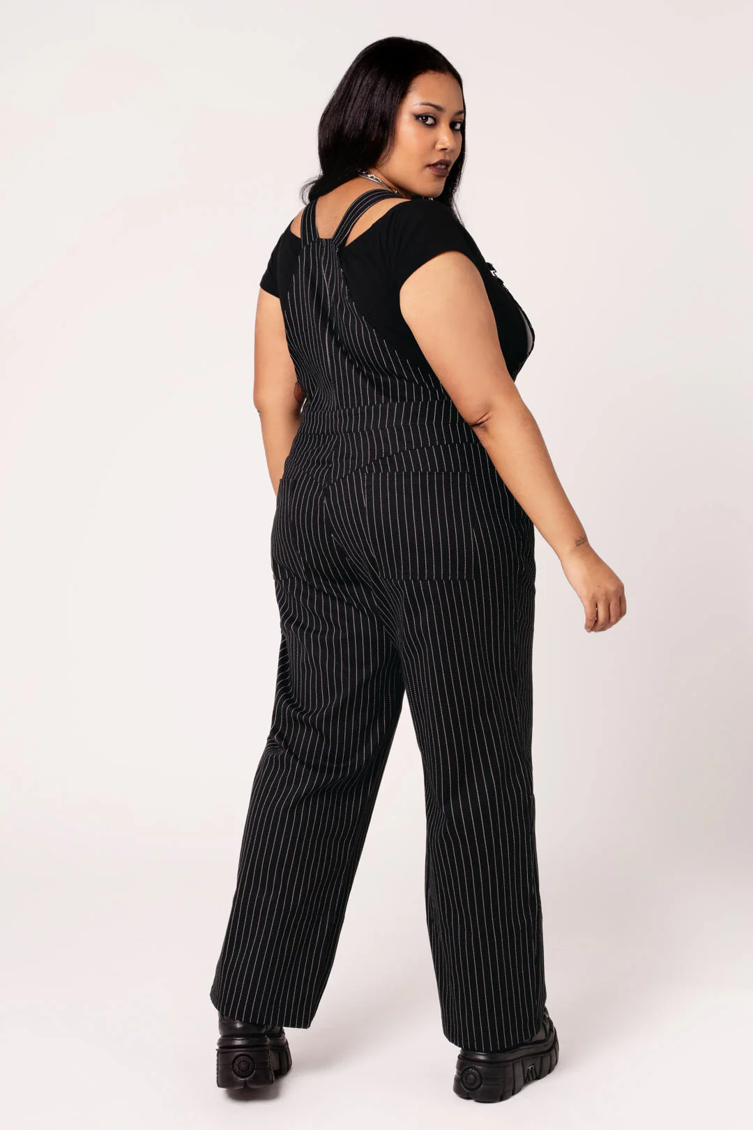 Pinstripe Dungarees - Image 6