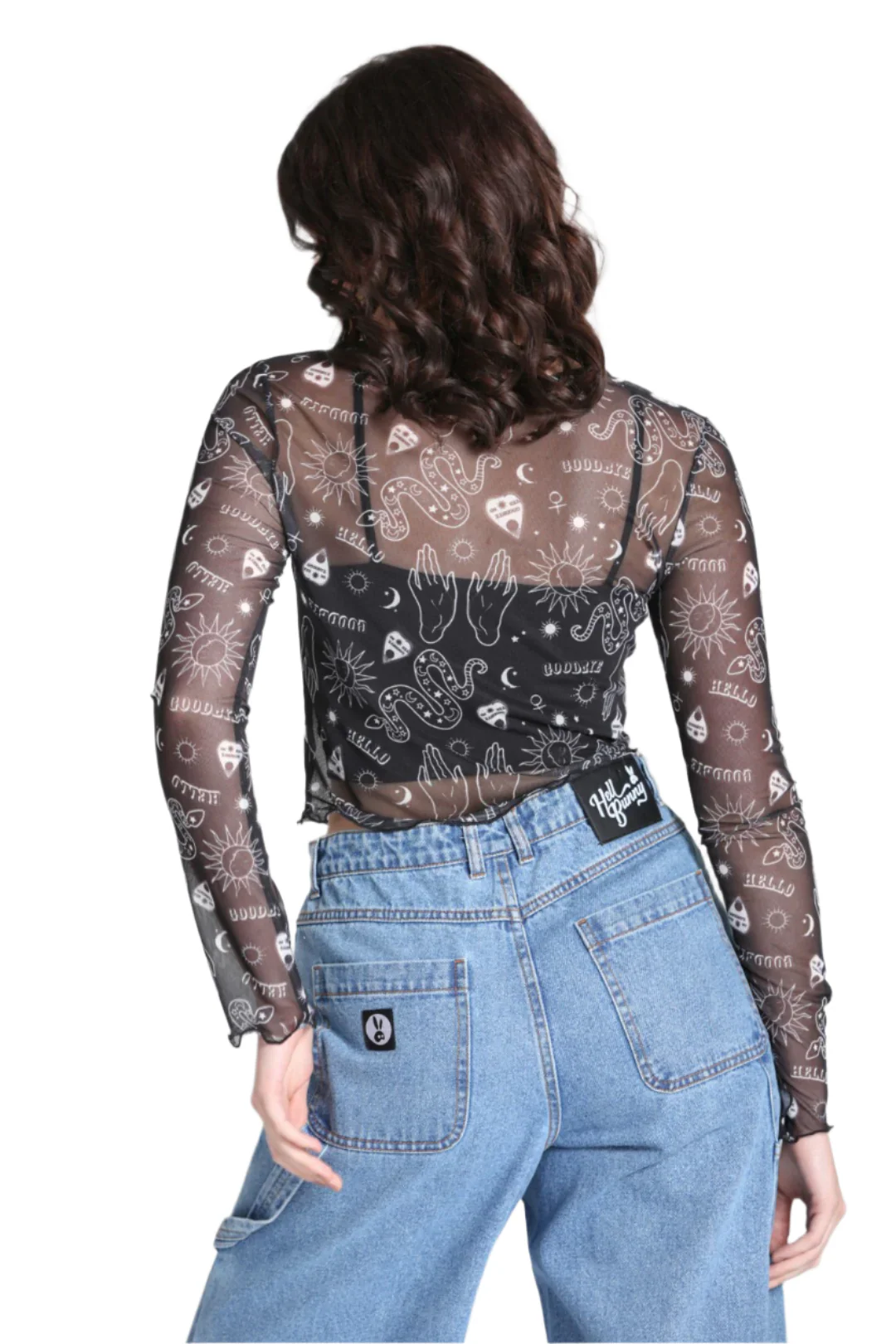 Hello Goodbye Mesh Top - Image 5
