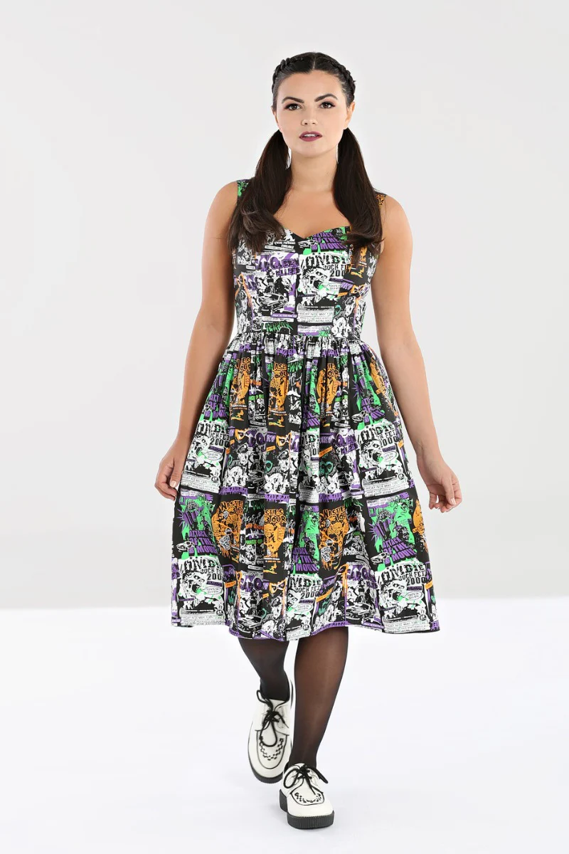 Be Afraid 50's Dress - Image 4