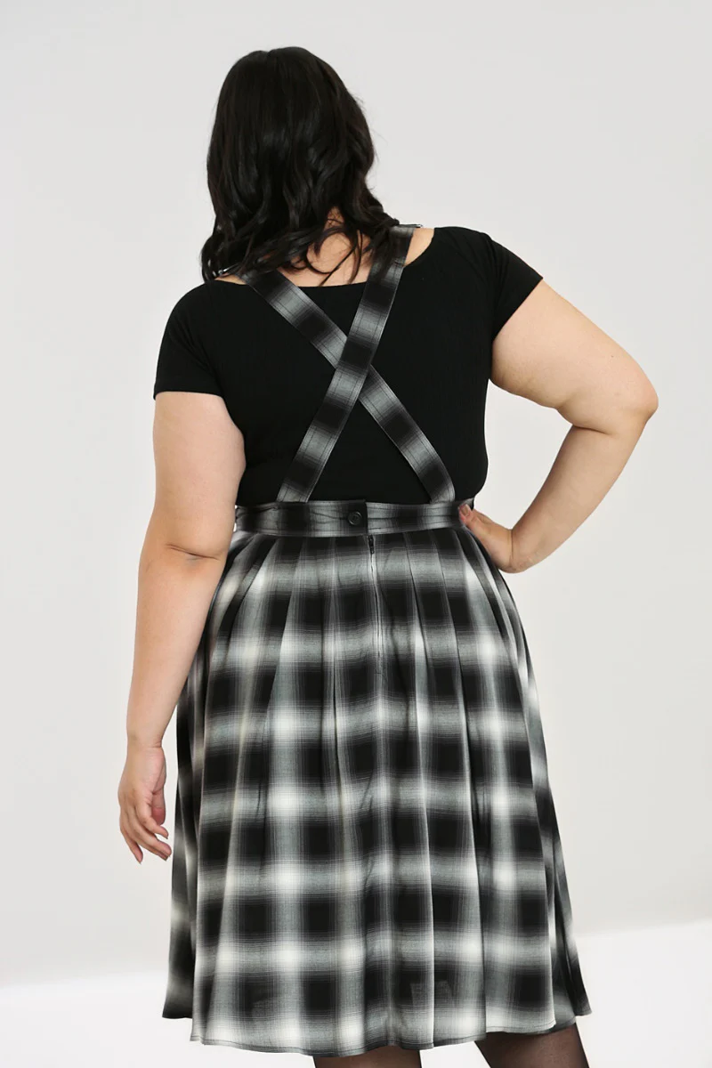 Avril Pinafore Dress - Image 3