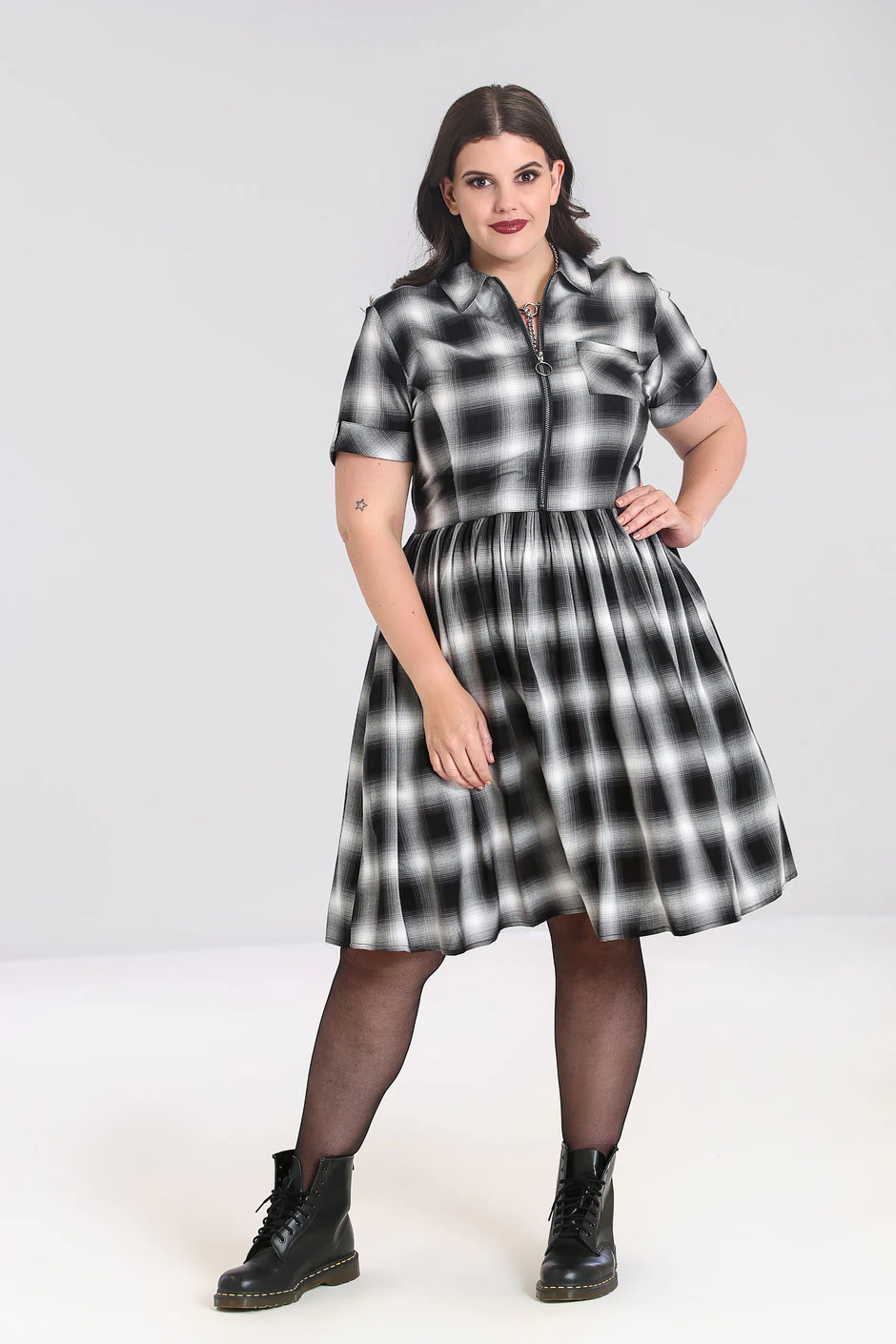 Avril Mid Dress - Image 8