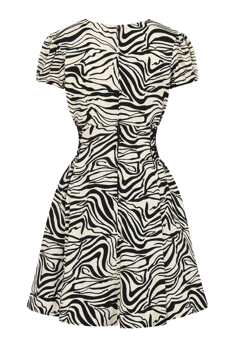 Zebra Mini Dress - Image 7