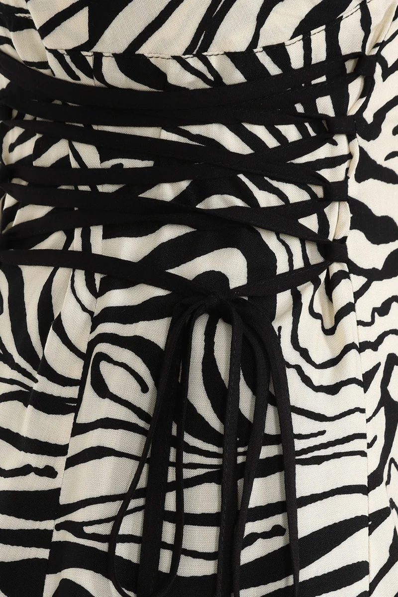 Zebra Mini Dress - Image 8