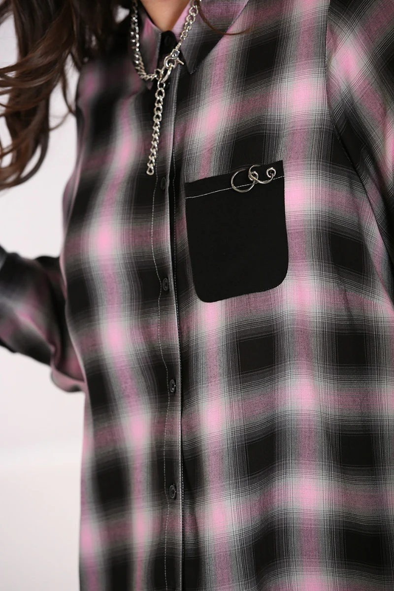 Hayley Shirt Dress - Image 4
