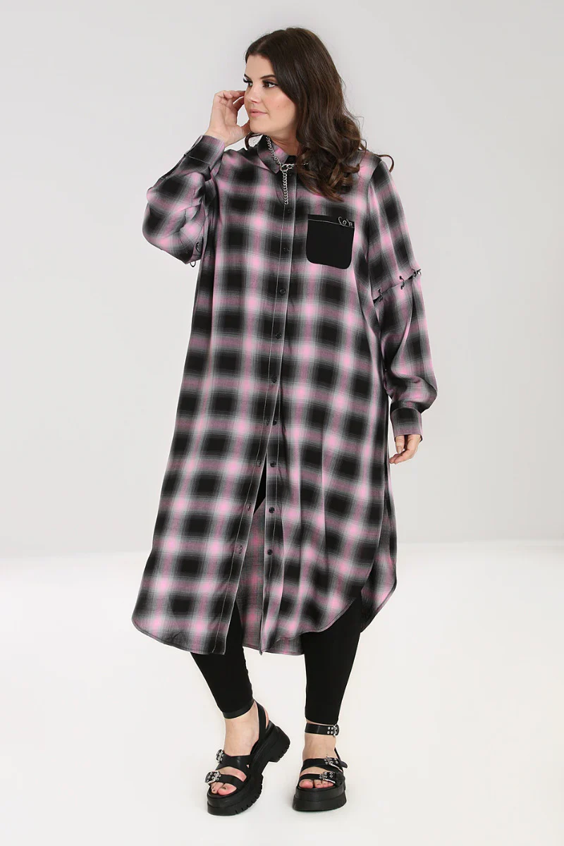 Hayley Shirt Dress - Image 8