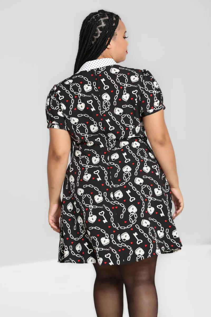 Heart Lock Mini Dress - Image 2