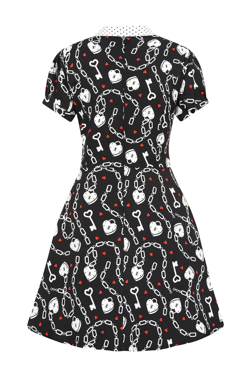 Heart Lock Mini Dress - Image 6