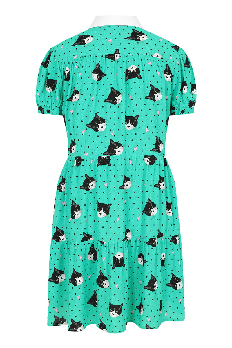Love Cats Mini Dress - Image 11