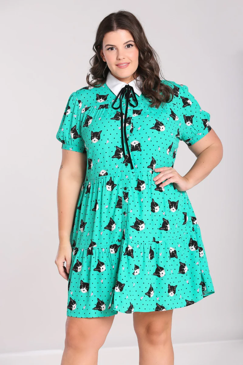 Love Cats Mini Dress - Image 7