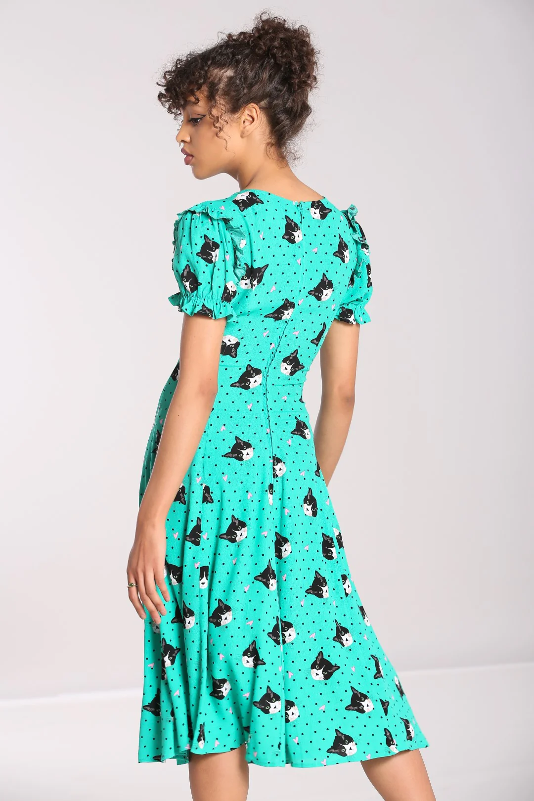 Love Cats Midi Dress - Image 10