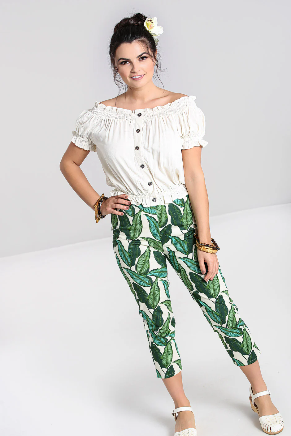 Rainforest Cigarette Trousers - Image 5
