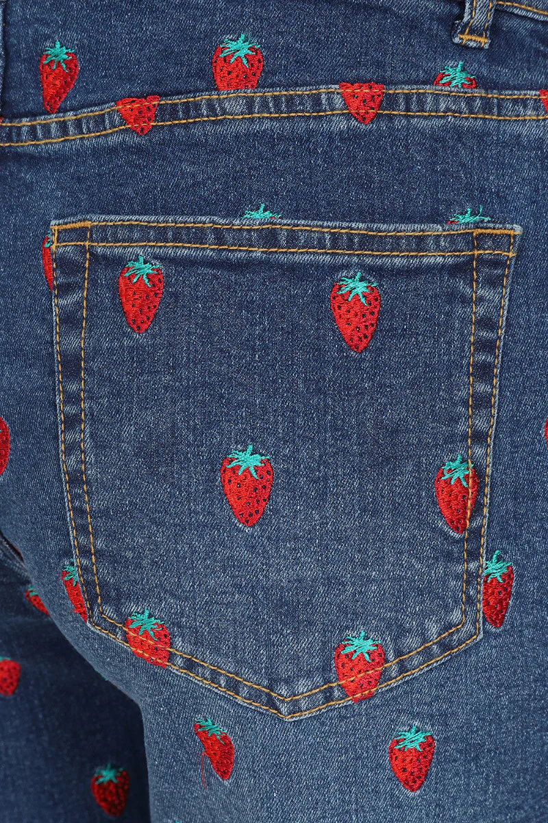 Strawberry Denim Jeans - Image 4