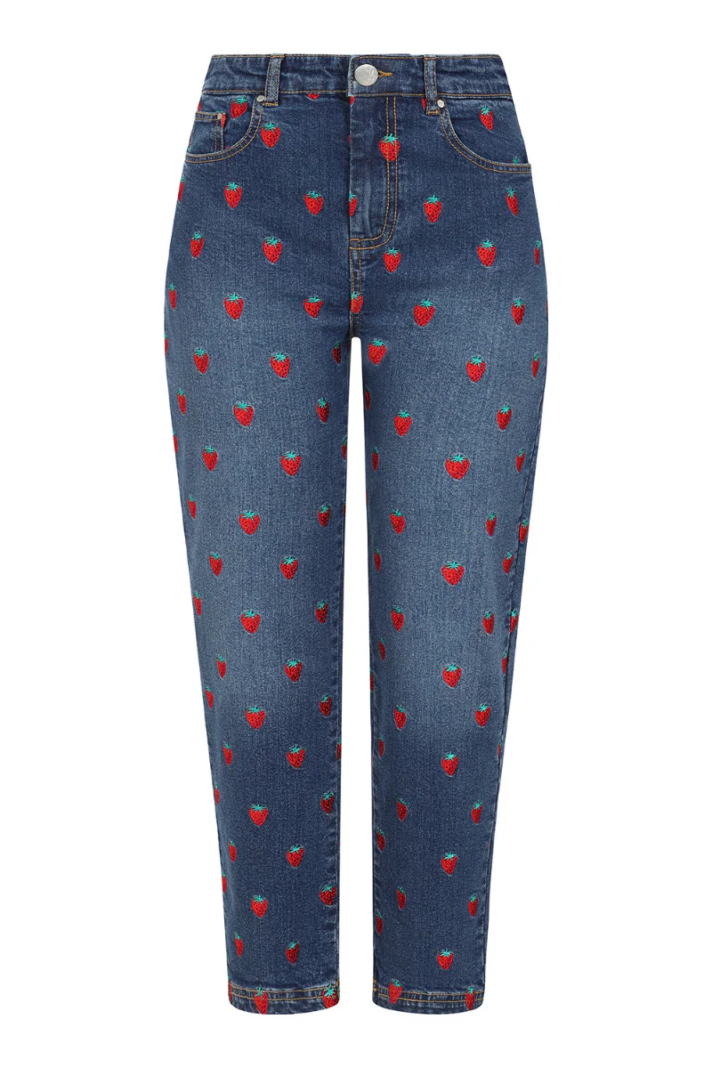 Strawberry Denim Jeans - Image 7