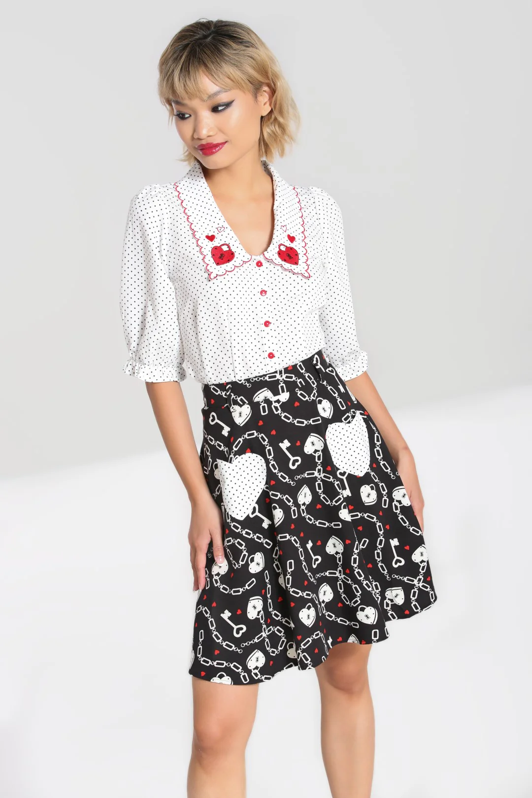 Heart Lock Mini Skirt - Image 6