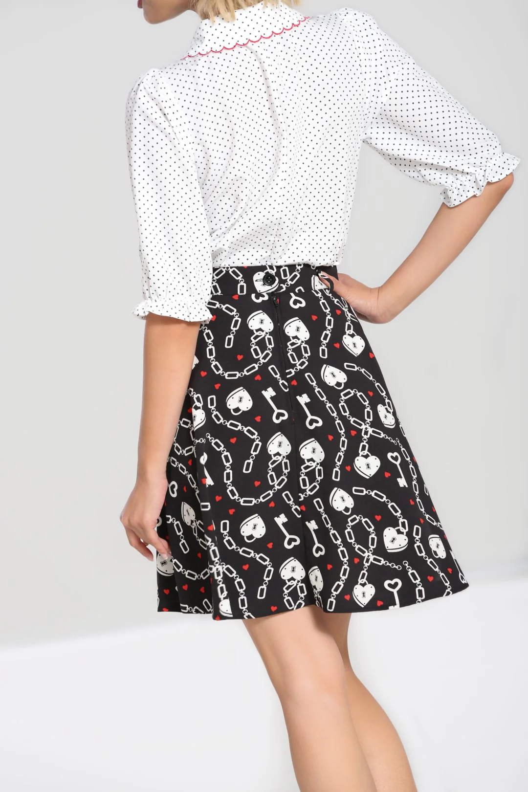 Heart Lock Mini Skirt - Image 7