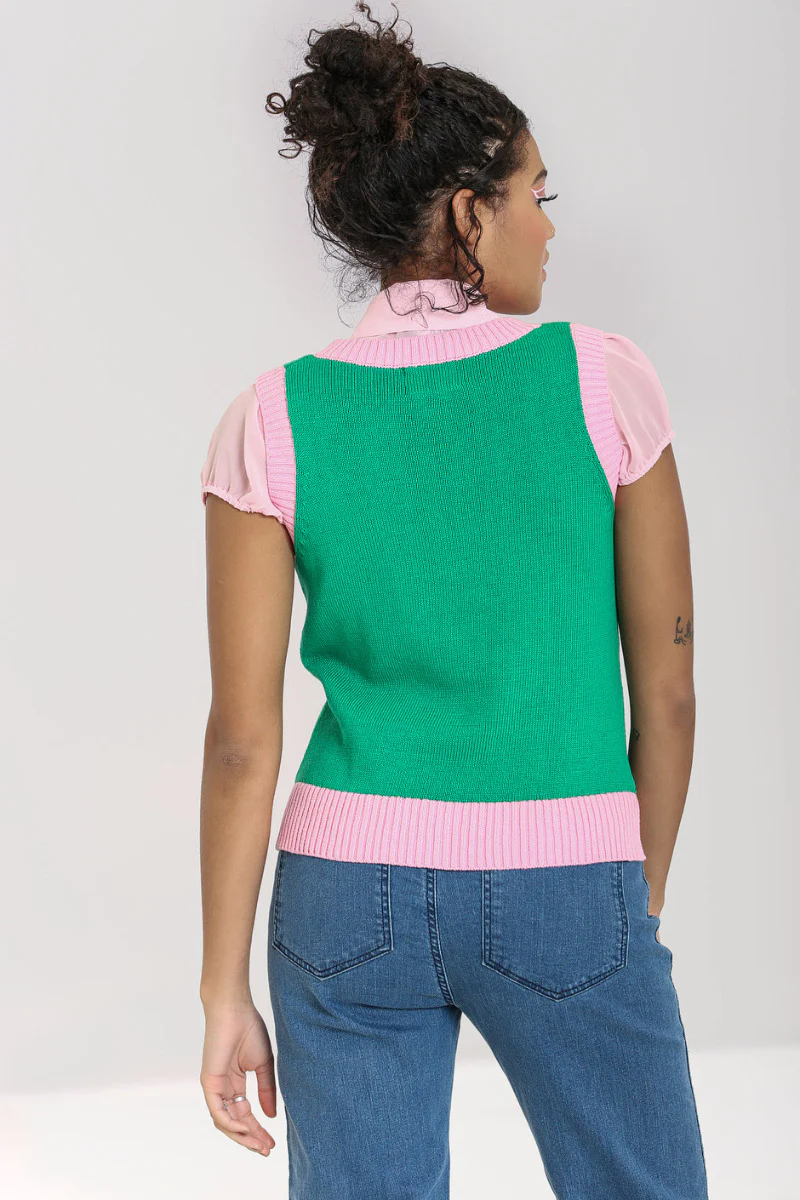 Kitsch Daisy Vest - Image 4