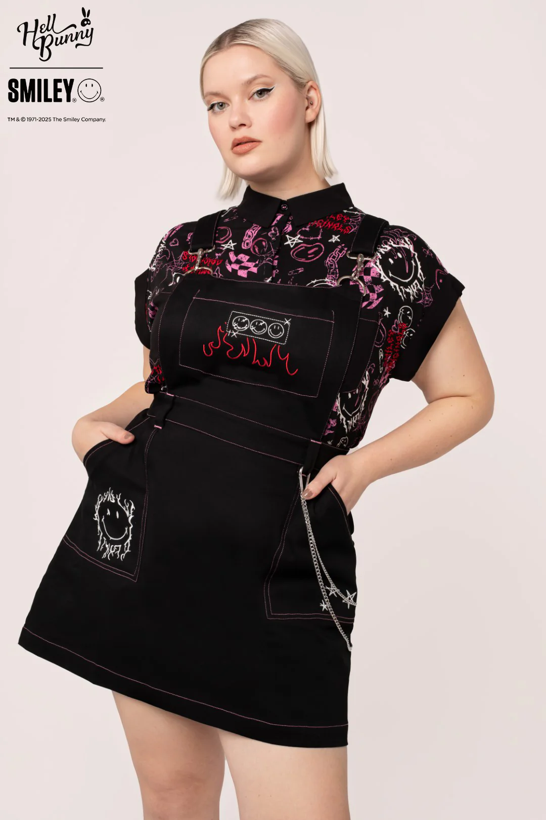 Dylan Pinafore Dress - Image 10