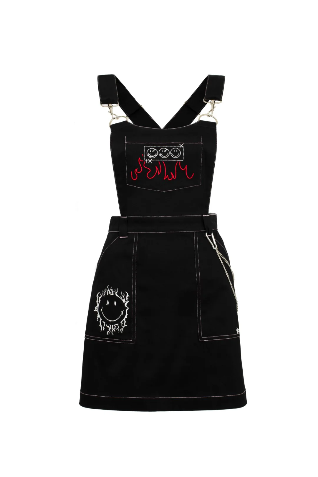 Dylan Pinafore Dress - Image 13
