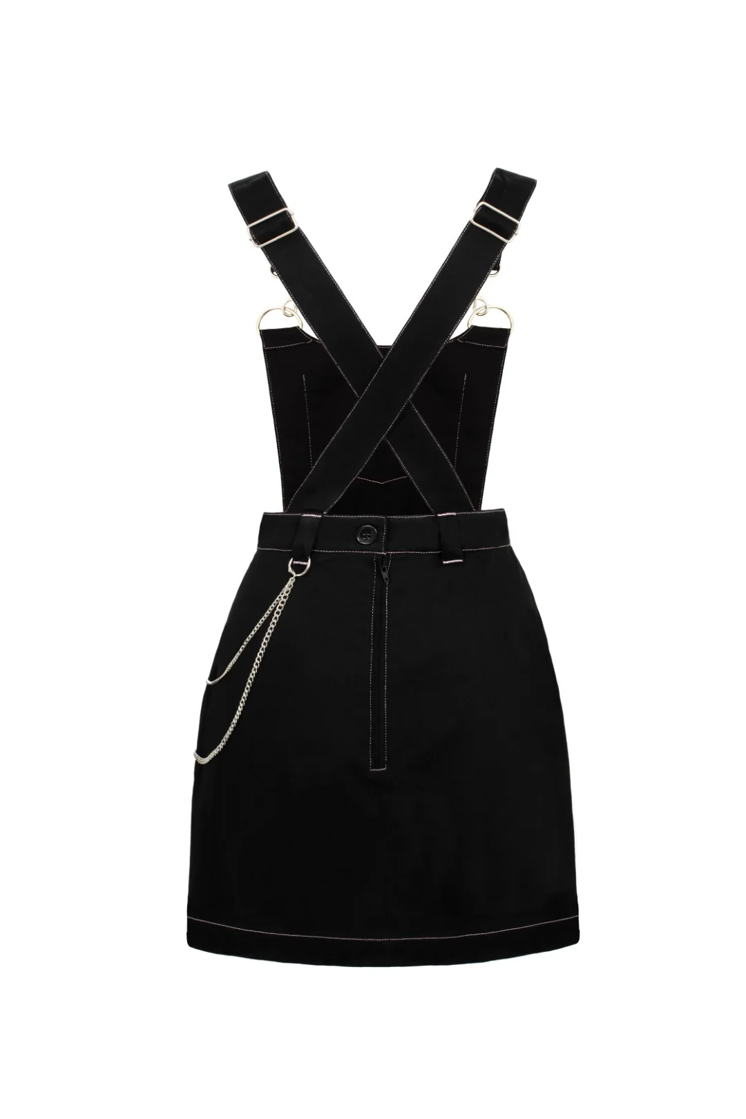 Dylan Pinafore Dress - Image 14