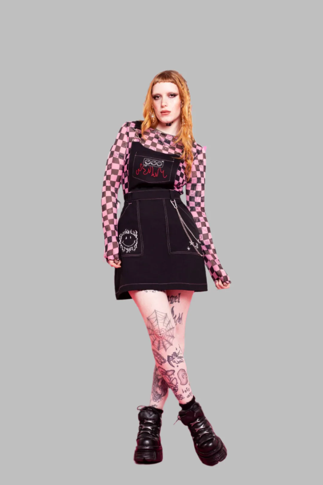 Dylan Pinafore Dress - Image 18