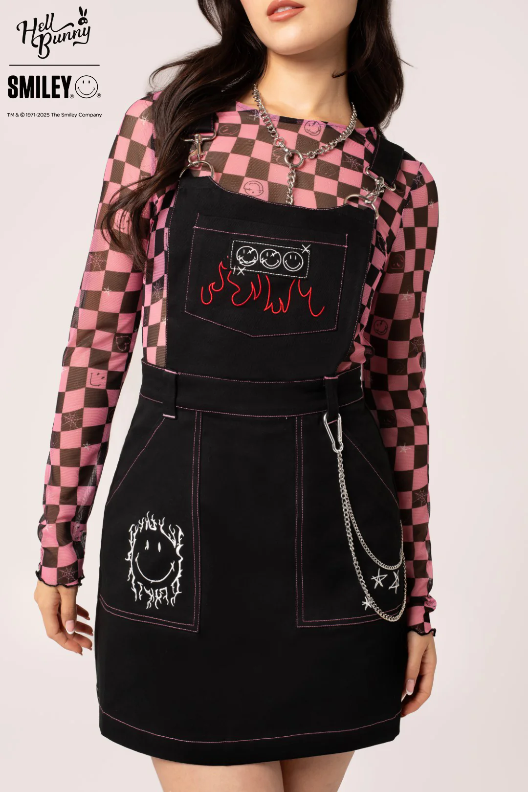 Dylan Pinafore Dress - Image 6