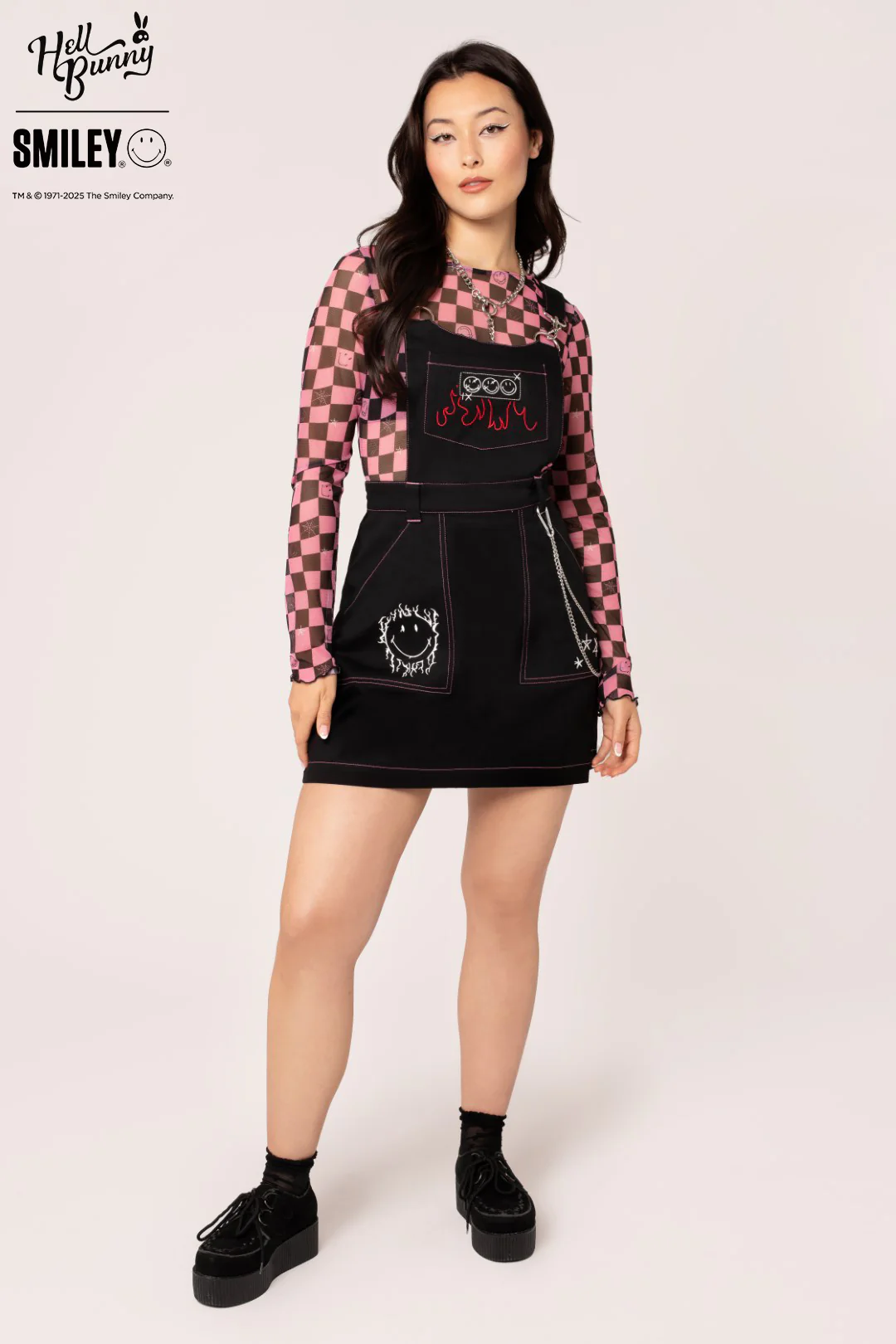 Dylan Pinafore Dress - Image 7